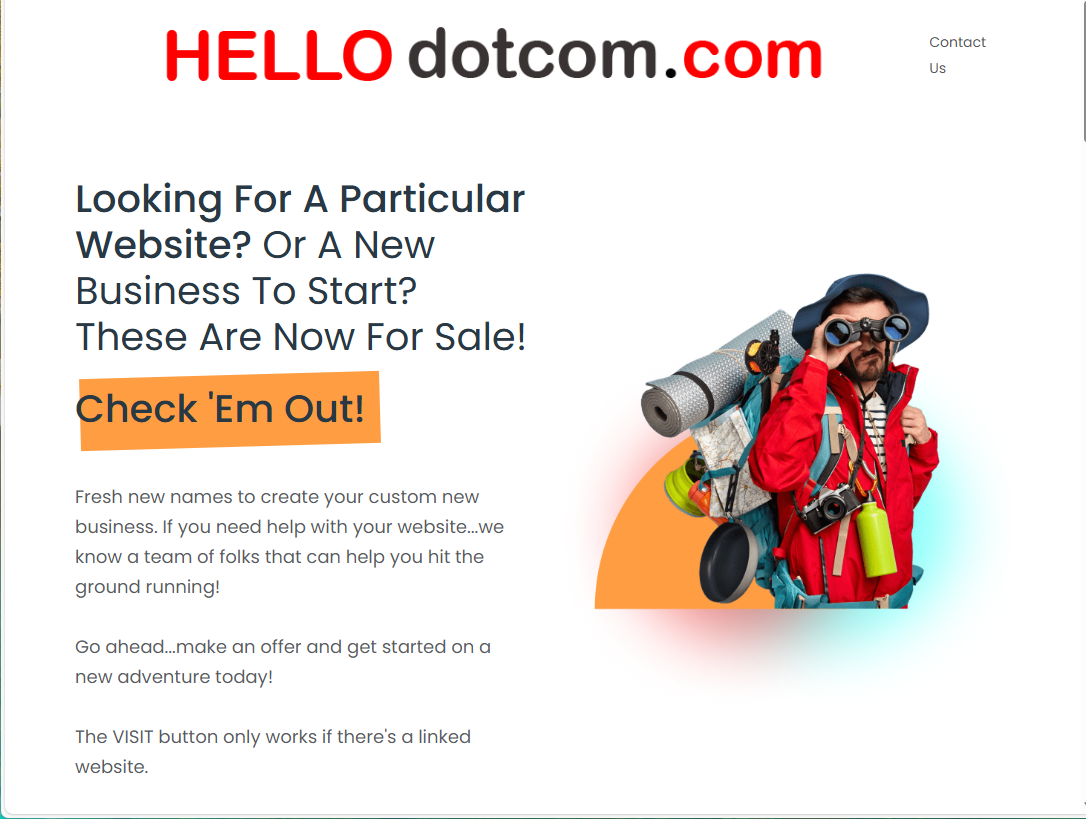 HelloDotCom Website